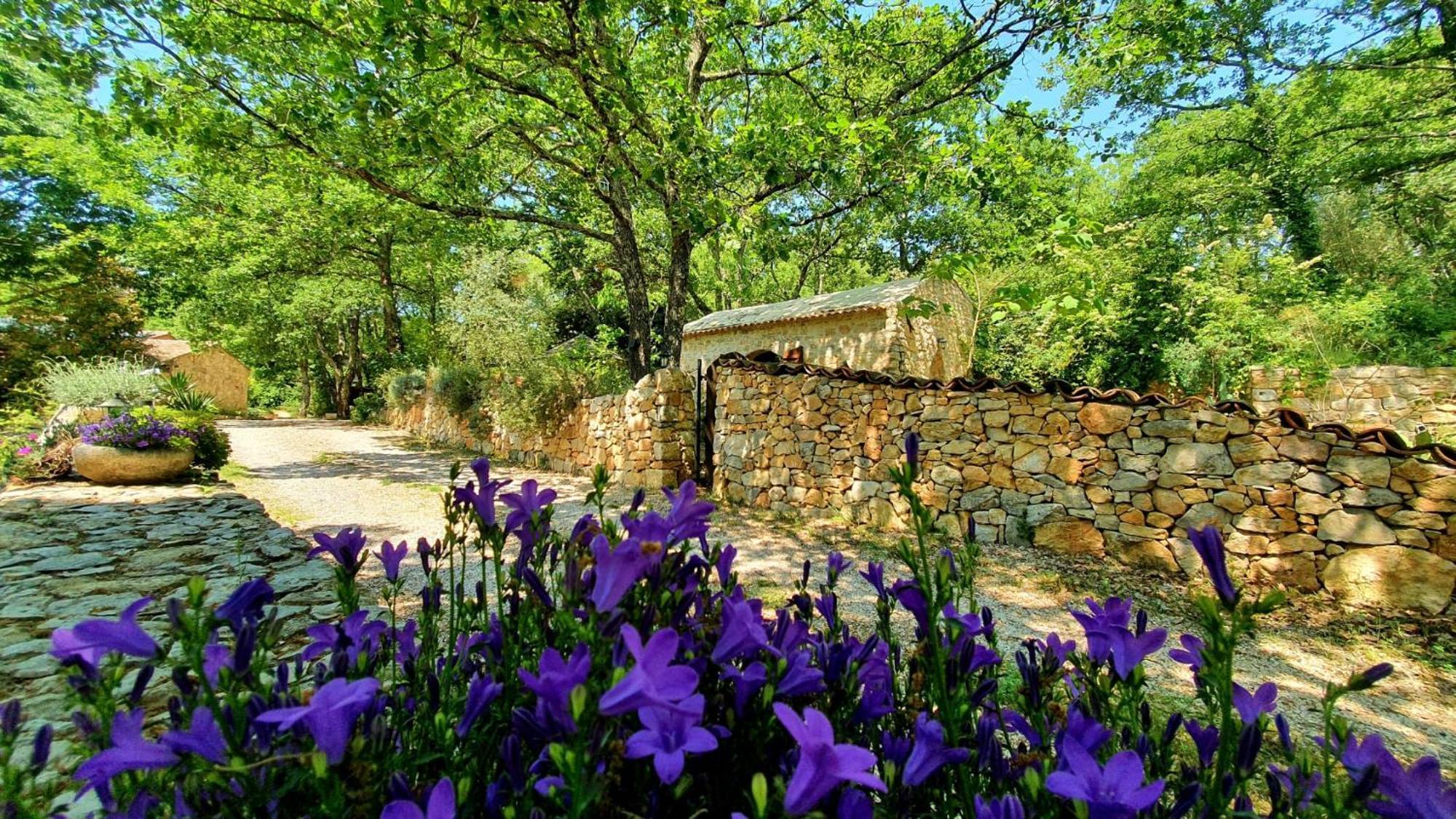 Le Donjon Des Combes Et Son Spa Fayence Exterior foto
